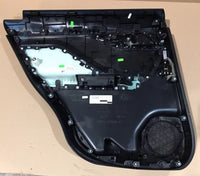 Jaguar Fpace Rear Door Card RH Leather, Black Stitch LED DG14