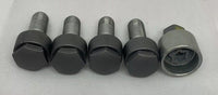 Genuine Set Of 4 Skoda Locking Wheel Nuts And Key 768 H