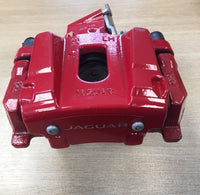 Genuine Jaguar XF, XK, XJ Rear Brake Calliper Housing Red LH C2D39492
