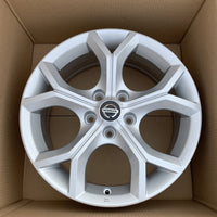 New Genuine Set Of 4 Nissan Juke 17" Silver Alloy Wheels 7J 35 off 403006PA1A