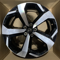 Genuine Nissan Juke 19" Alloy Wheel Diamond Cut and Gloss Black 6PA3B