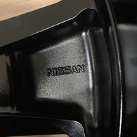 Genuine Set Of 4 Nissan Juke 19" Alloy Wheels Diamond Cut and Gloss Black 6PA3B