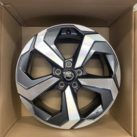 Genuine Set Of 4 Nissan Qashqai 18" Alloy Wheels Grey And Diamond Cut D03006UA3A