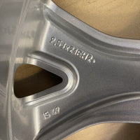 Genuine Range Rover 21” Alloy Wheel Flute Grey Polished Jk52-1007-da