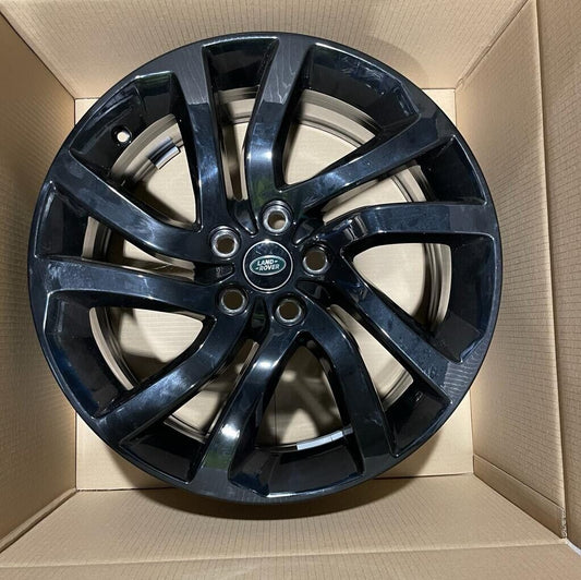 Genuine Land Rover Discovery 5 20” Gloss Black  5 Spoke Alloy 8.5jx20 Eh 47