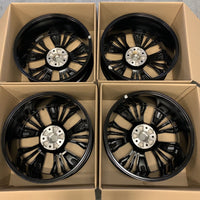 Genuine Set Of Nissan Juke 19" Alloy Wheels Gloss Black 7.5J 35
