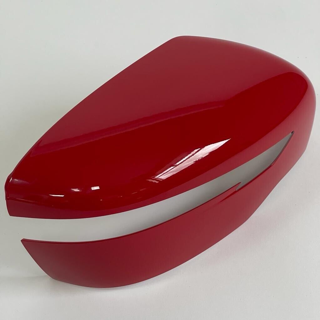 New Genuine 2016 Nissan Qashqai Right Hand Off Side Solid Red Door Mirror Cover