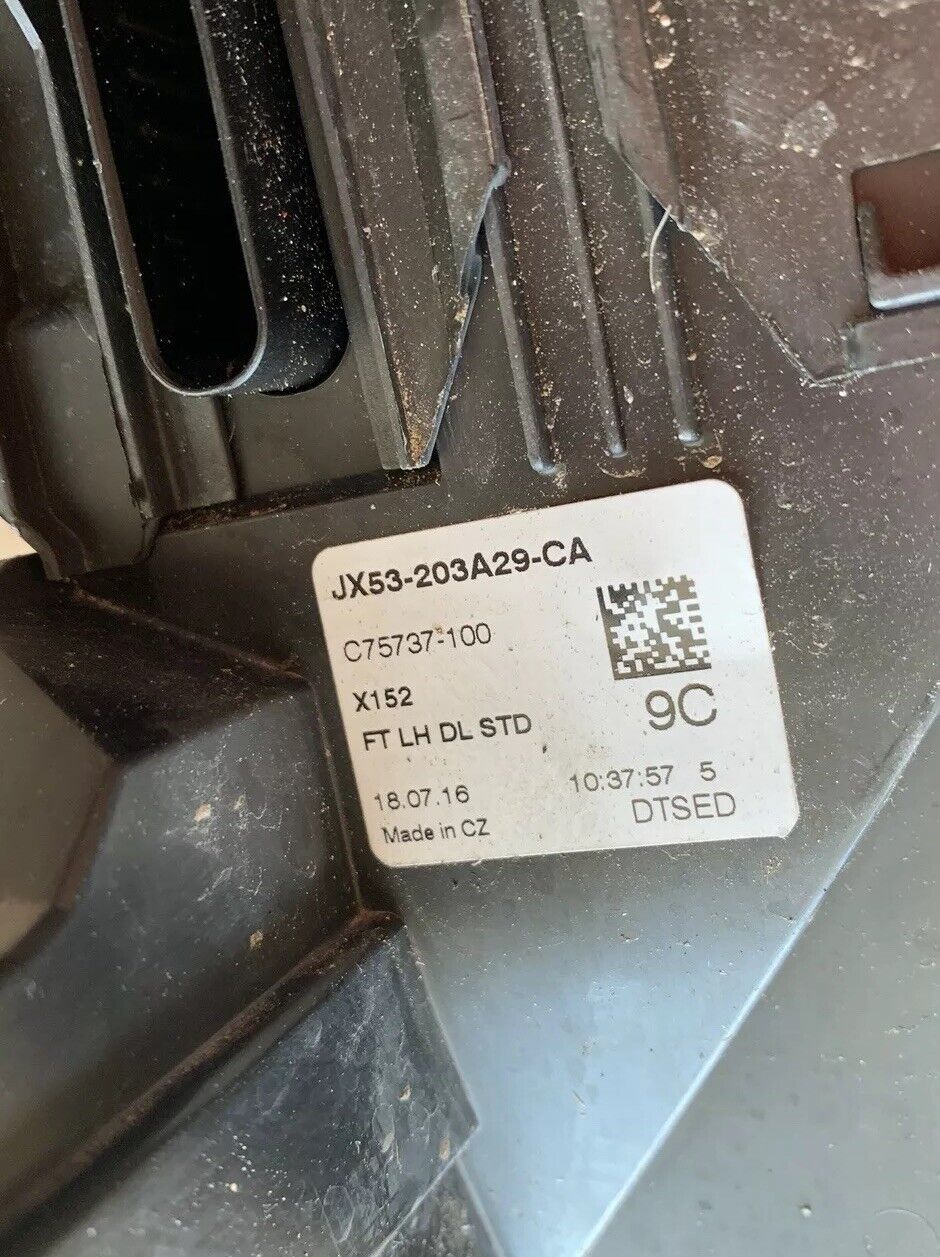 Genuine Jaguar F type LHD LH Door Handle And Dead Lock Mechanism T2R1092CAH Red