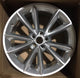 Genuine Jaguar Rear Tamana 19” XK Silver Alloy Wheel 9.5Jx19 Offset 51