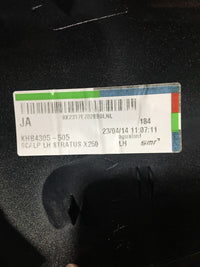 Jaguar XF Left Hand NS Door Mirror Stratus Grey LNL 2011 Wing Mirror