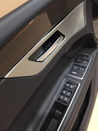 Jaguar XF X260 Front LHD Door Card LH Black Leather, Black Stitch DG9