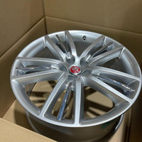 Genuine Jaguar XJ 20" Portfolio Selena Silver Alloy Wheel 9jx20 49 C2C39725