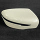 Genuine 2017 Nissan Qashqai Right Hand Off Side Pearl White Door Mirror Cover