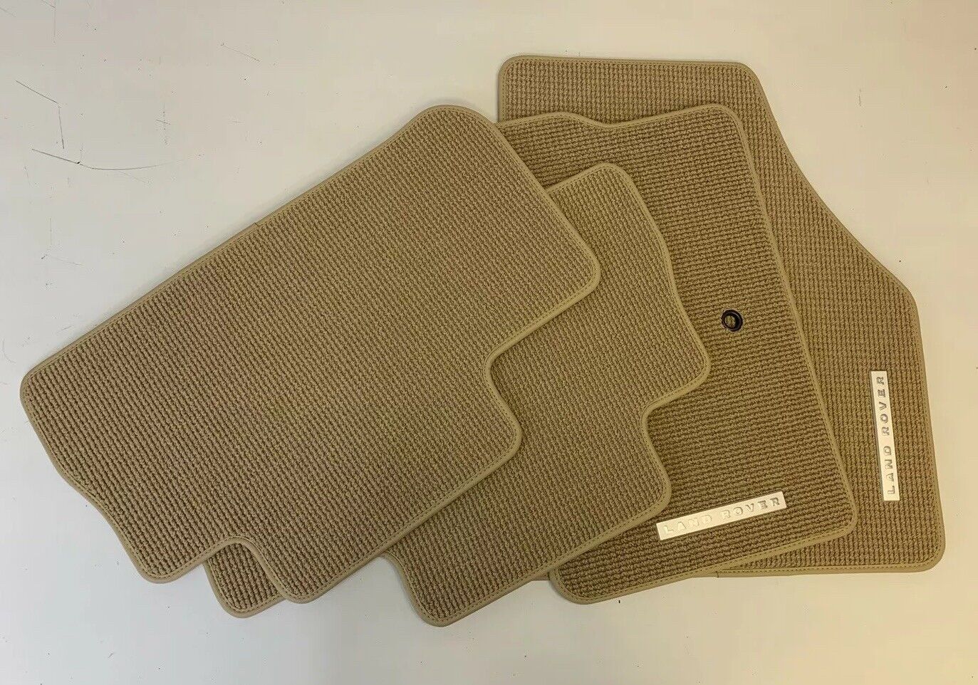 OE Freelander 2 Floor Contour Mat Set Alpaca Beige Carpet LHD LR002497