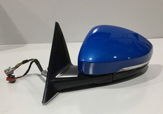 Jaguar F-Type  Left Hand NS Door Mirror Ultra Blue JAN Wing Mirror 2014