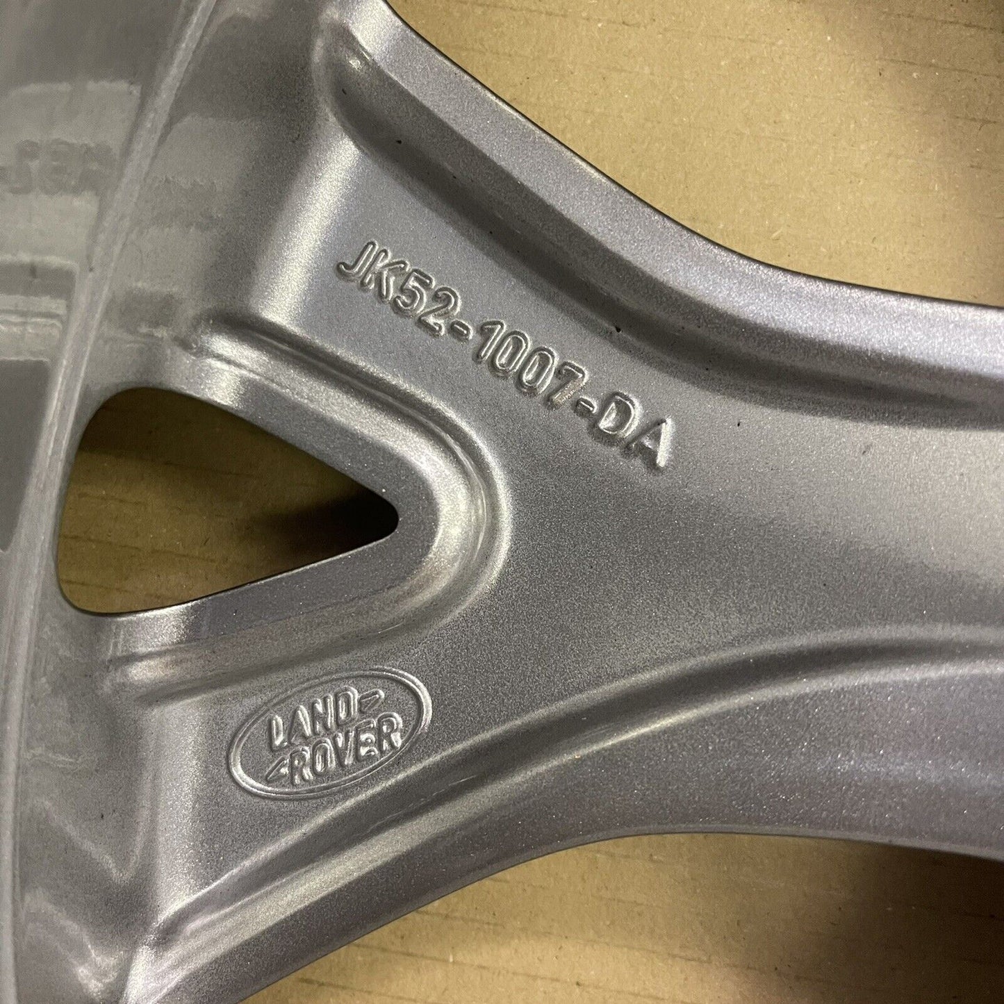 Genuine Range Rover 21” Alloy Wheel Flute Grey Polished Jk52-1007-da