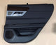 Jaguar XF X260 Rear Door Card RH Black Leather, Black Stitch DG11