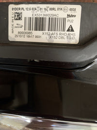 Genuine Jaguar F type AFS RHD Chrome Headlight RH UK Spec T2R18031