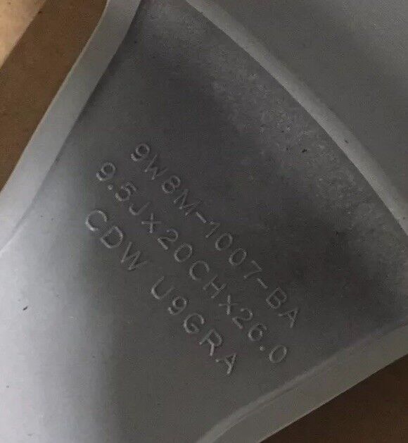 Genuine Jaguar XJ 20" 5 Takoba Silver Alloy Wheel 9.5jx20 26 C2P17652