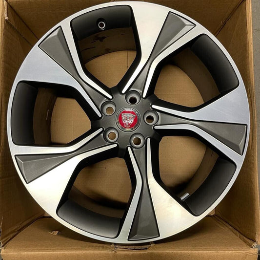 Genuine Jaguar F Type Satin Grey  Alloy Wheel 9Jx20ch 55 Mx531007aa