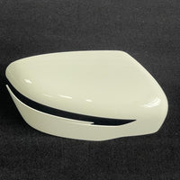 Genuine 2017 Nissan Qashqai Right Hand Off Side Solid White  Door Mirror Cover