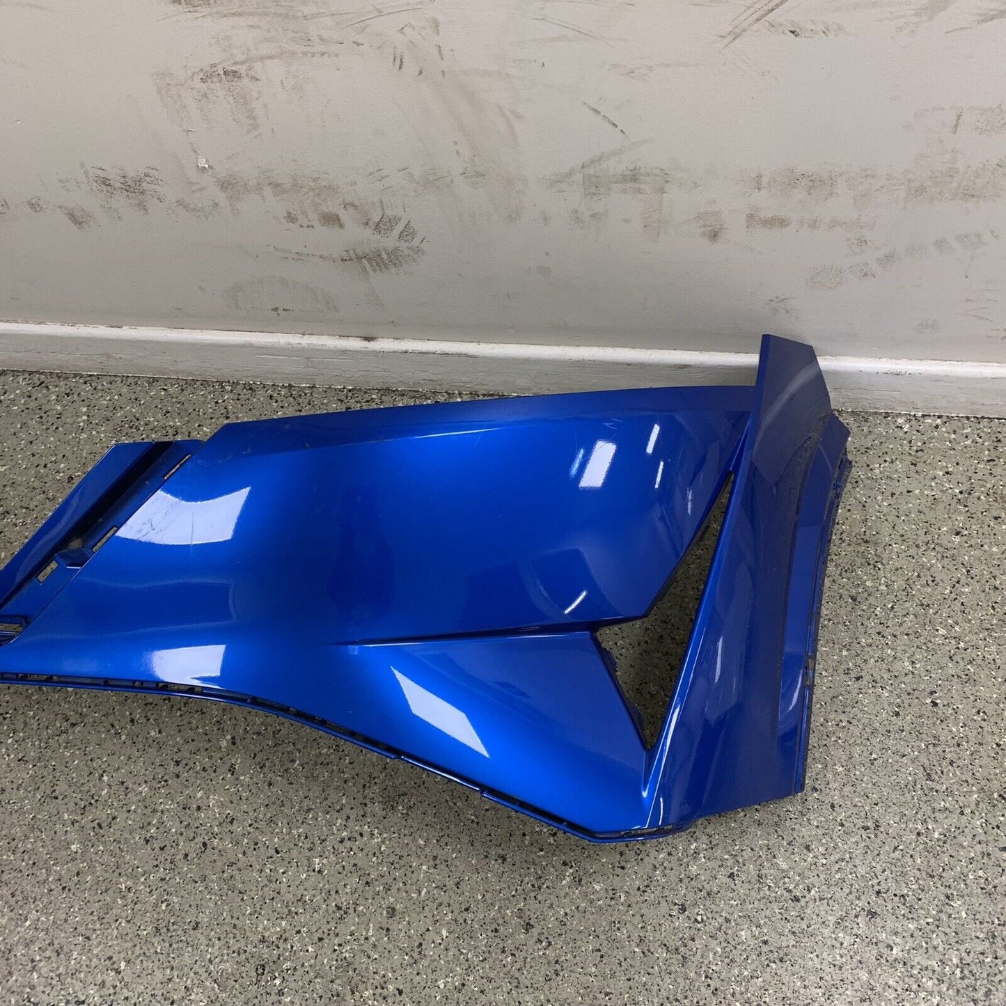 GENUINE BLUE NISSAN QASHQAI FRONT BUMPER 2021-2022