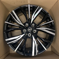 Genuine Set Of Nissan Juke 19" Alloy Wheel diamond Cut Gloss Black 7.5J 35