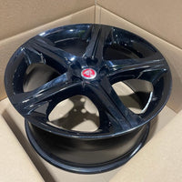 Genuine Jaguar XK Xkr 20" Rear Black  Takoba Alloy Wheel 9.5j X 20 46 Aw8m1007ea