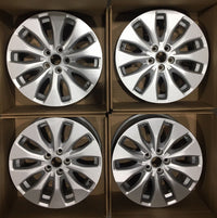 Set Of 4 Jaguar XE Aerodynamic 17" Alloy Wheels 6.5jx17 Off 43.5 ideal 4 Winter