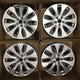 Set Of 4 Jaguar XE Aerodynamic 17" Alloy Wheels 6.5jx17 Off 43.5 ideal 4 Winter