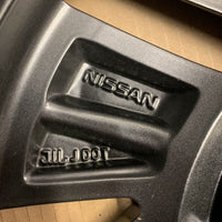 Genuine Set  Nissan Qashqai 17" Grey Alloy Wheels  7J 40 offset D03006UA2A