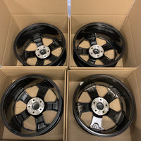 Genuine Set Of 4 Nissan Qashqai 18" Alloy Wheels Grey And Diamond Cut D03006UA3A