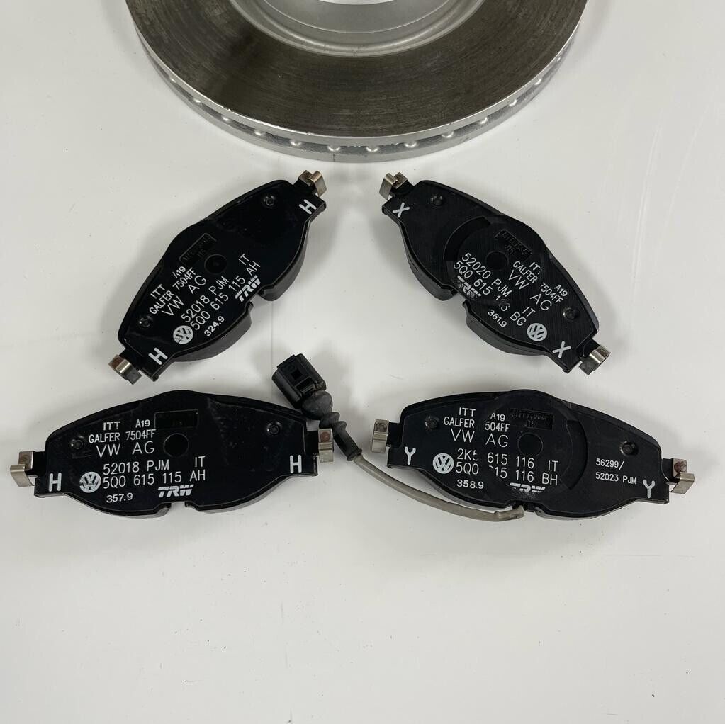 Genuine Audi Set Front Brake Discs And Pads 8v0698151 5q0615301f