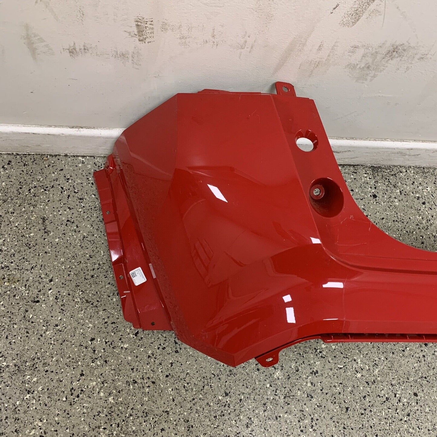GENUINE RED NISSAN JUKE F16 SHAPE REAR BUMPER