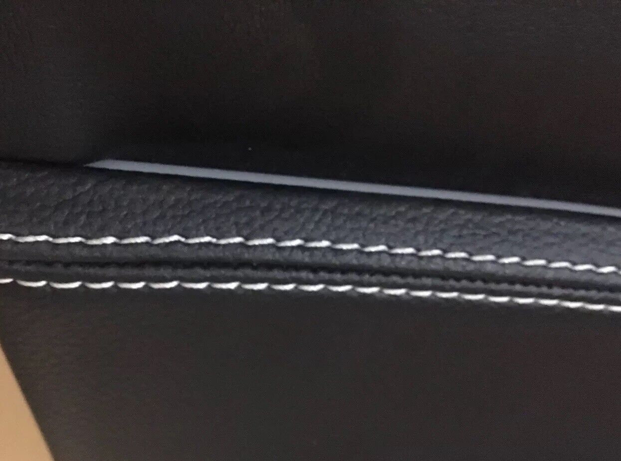 Jaguar Fpace Front Door Card LHD Drivers Side Leather, Cream Stitch LED DG1