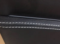 Jaguar Fpace Front Door Card LHD Drivers Side Leather, Cream Stitch LED DG1