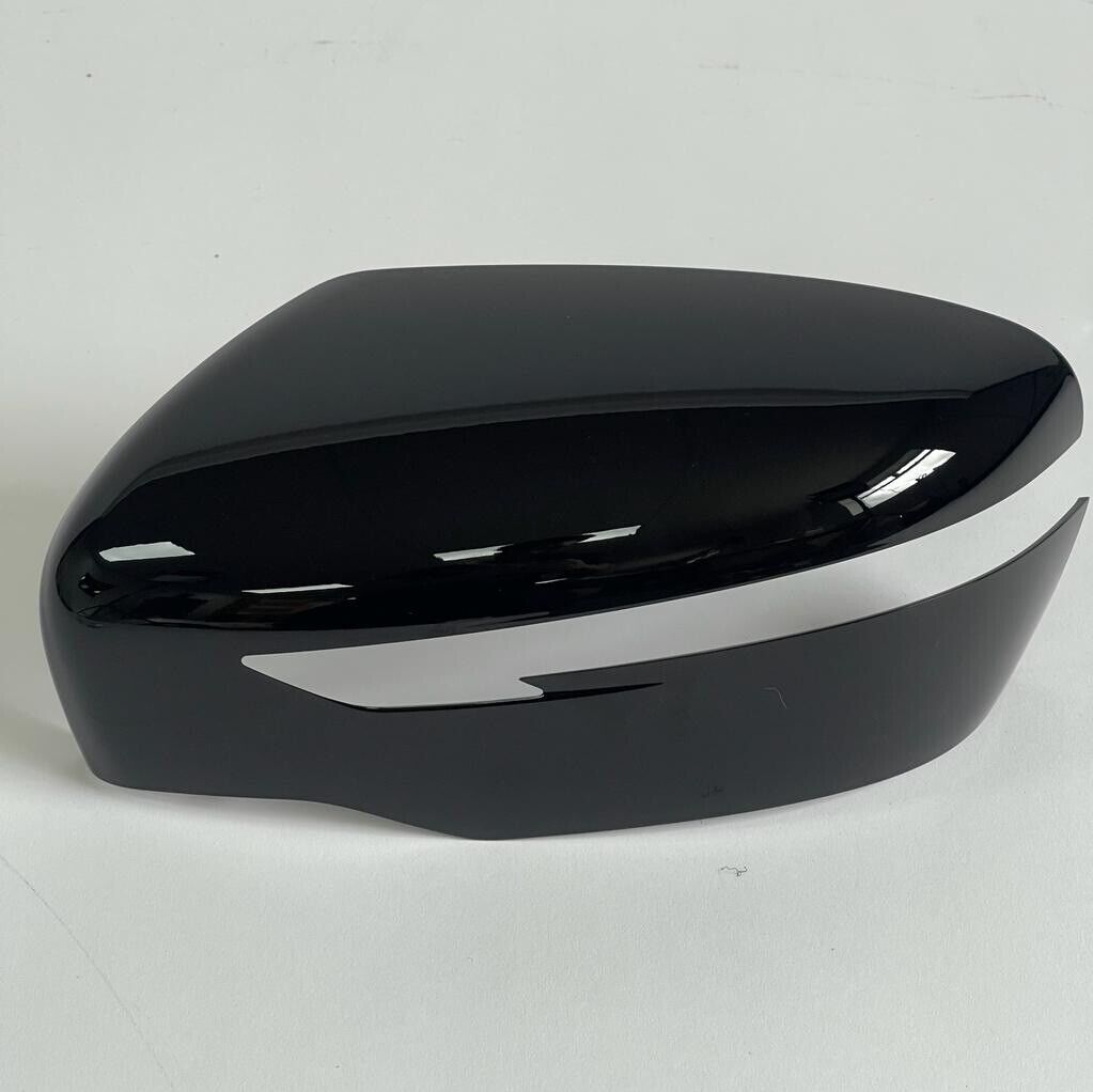 Genuine 2017 Nissan Qashqai Left Hand Near Side Black  Door Mirror Cover Cap