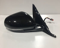 Jaguar XF Right  Hand OS Door Mirror Ultimate Black PEL 2008-2013 Wing Mirror