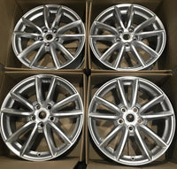 Set Of 4 VW Transporter Volkswagen 19" Alloys Silver 7.5J X 19EH2 X44.5off