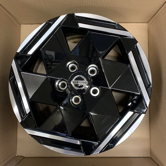 Genuine Nissan Leaf 16" Alloy Wheel diamond Cut Gloss Black 6.5J 40 403005SJ3E