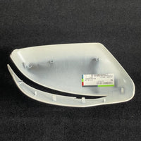 Genuine 2018 Nissan Qashqai Left Hand Near Side  Pearl White Door Mirror Cover