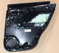 Jaguar Fpace Rear Door Card LH Leather, BlackStitch LED DG3