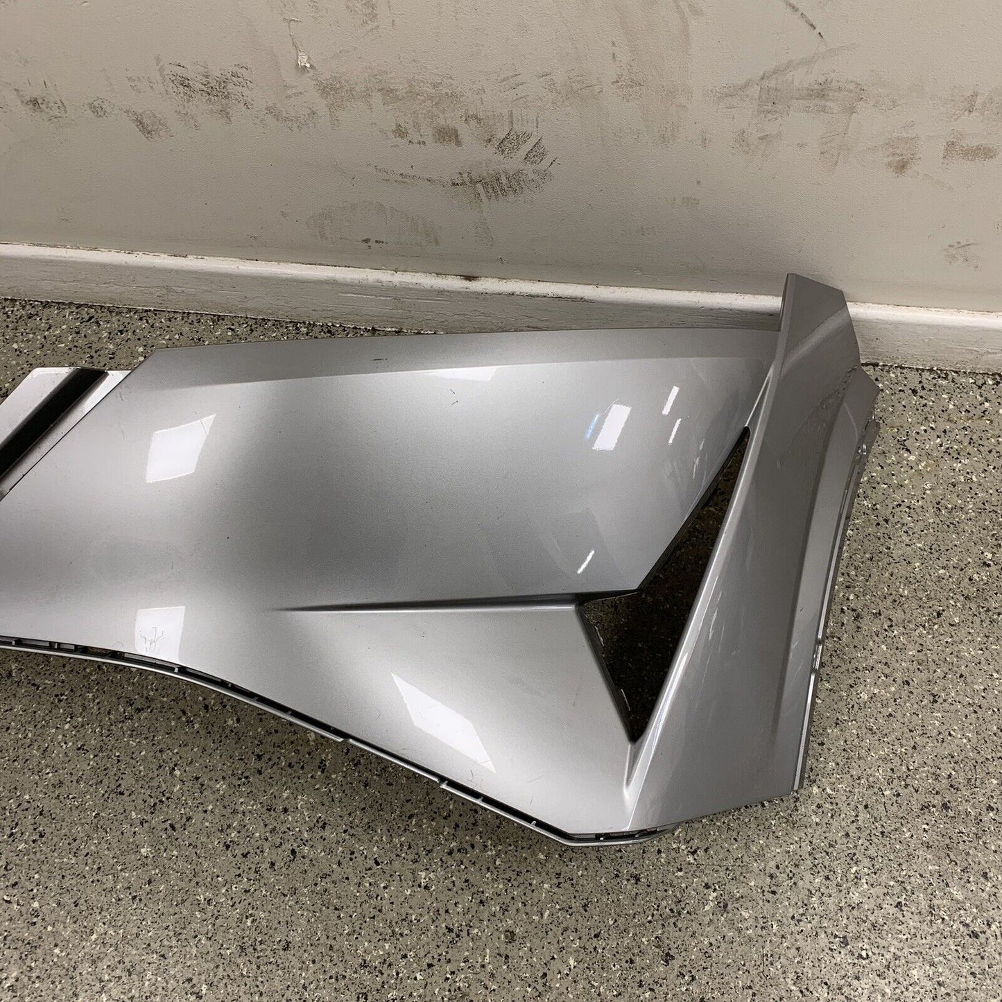 GENUINE SILVER NISSAN QASHQAI FRONT BUMPER 2021-2022