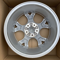 New Genuine Set Of 4 Nissan Juke 17" Silver Alloy Wheels 7J 35 off 403006PA1A
