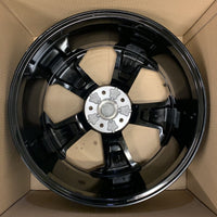 Genuine Set Of 4 Nissan Juke 19" Alloy Wheels Diamond Cut and Gloss Black 6PA3B