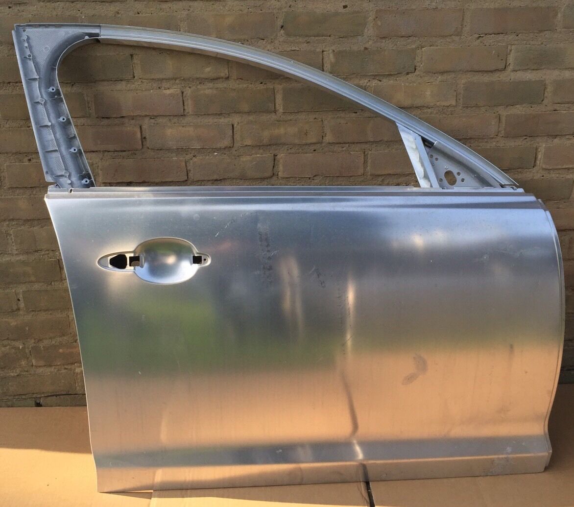 Genuine Jaguar XJ 351 Front Door Drivers Side, Right Hand, O/S Bare Metal Door