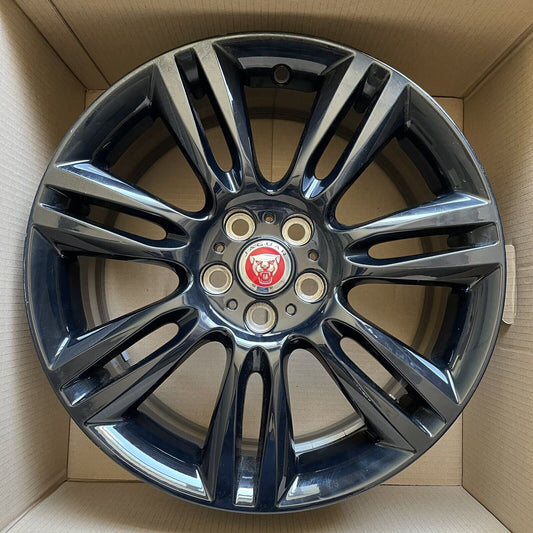 Genuine Jaguar XE 18" Front Matrix  Alloy  Black 7.5jx18ch T4n6915 Gx731007sa