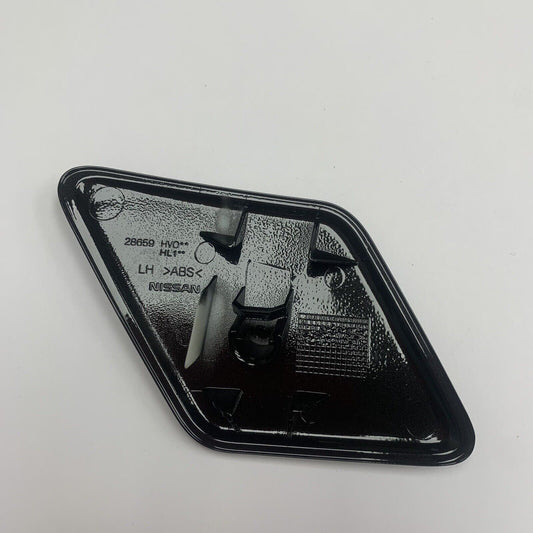 New Nissan Qashqai Headlight Black Left  Hand Washer Jet Cover