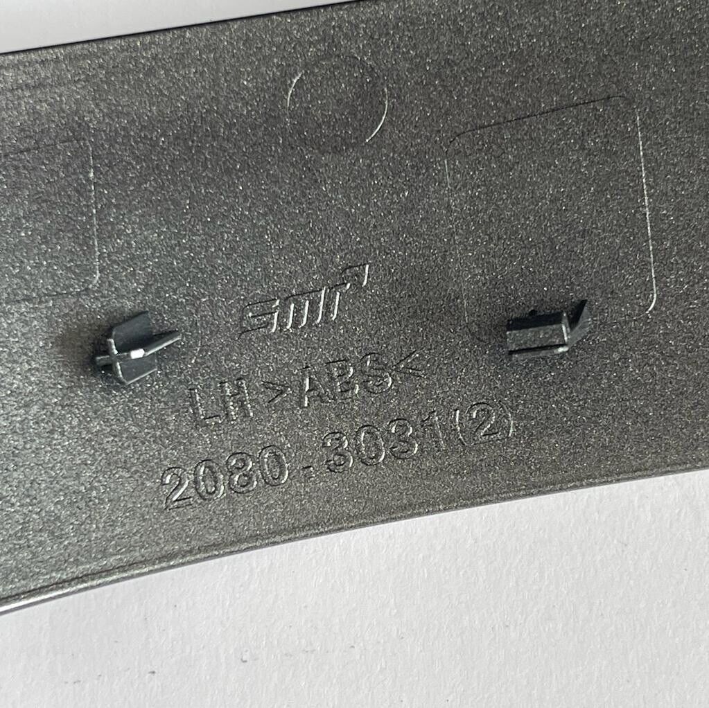 Genuine 2018 Nissan Qashqai Left Hand Near Side Metallic Grey Door Mirror Cover