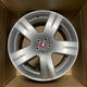 Genuine Jaguar XJ 19" Sabre Alloy Wheel Silver 9.5x19 Offset 31 C2P11441